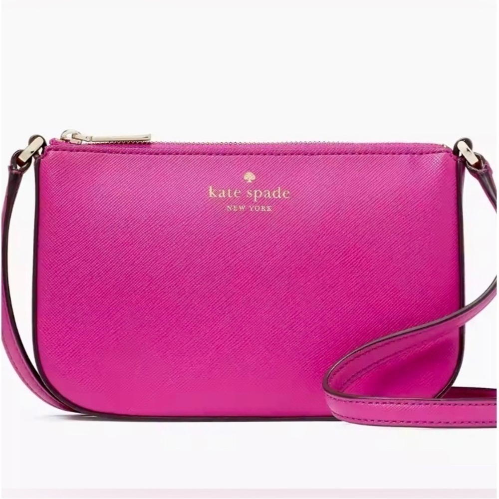 Kate Spade Schuyler Small Crossbody Baja Rose | hot pink fuchsia NWT